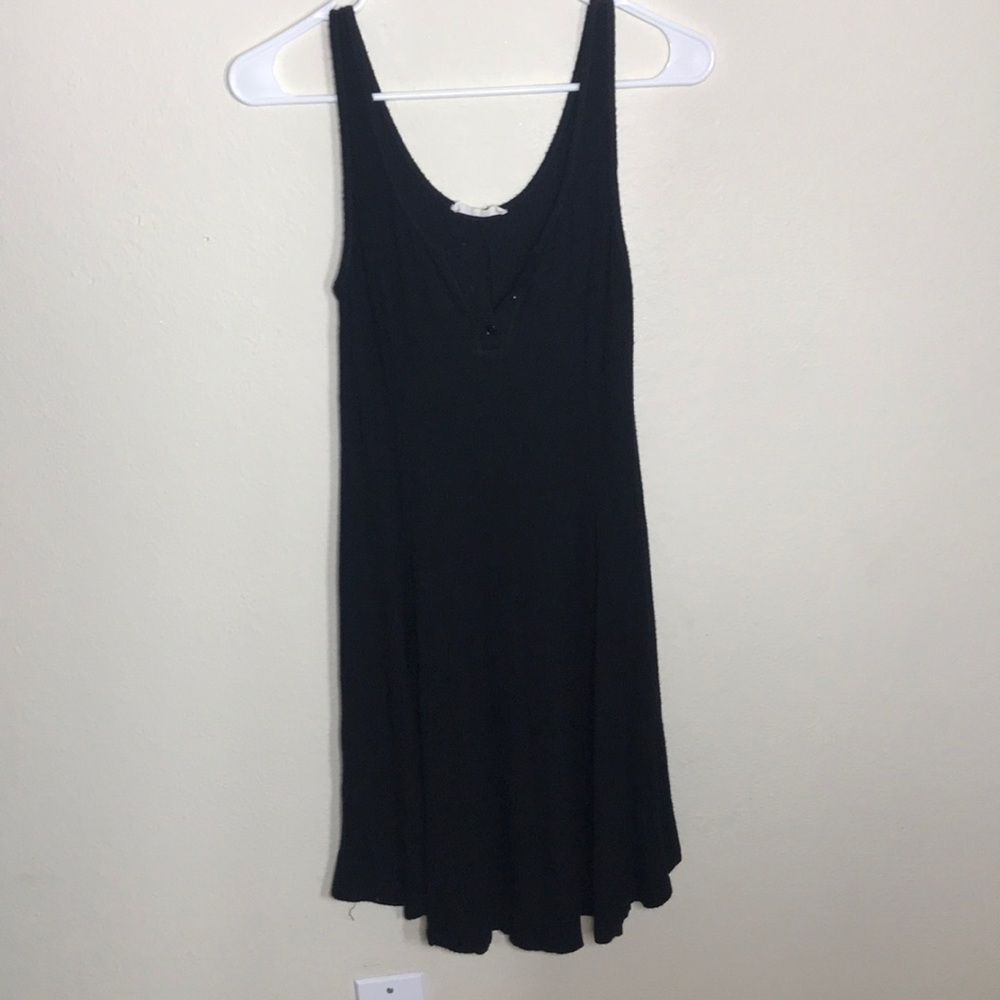 Black Lush knee length cotton dress